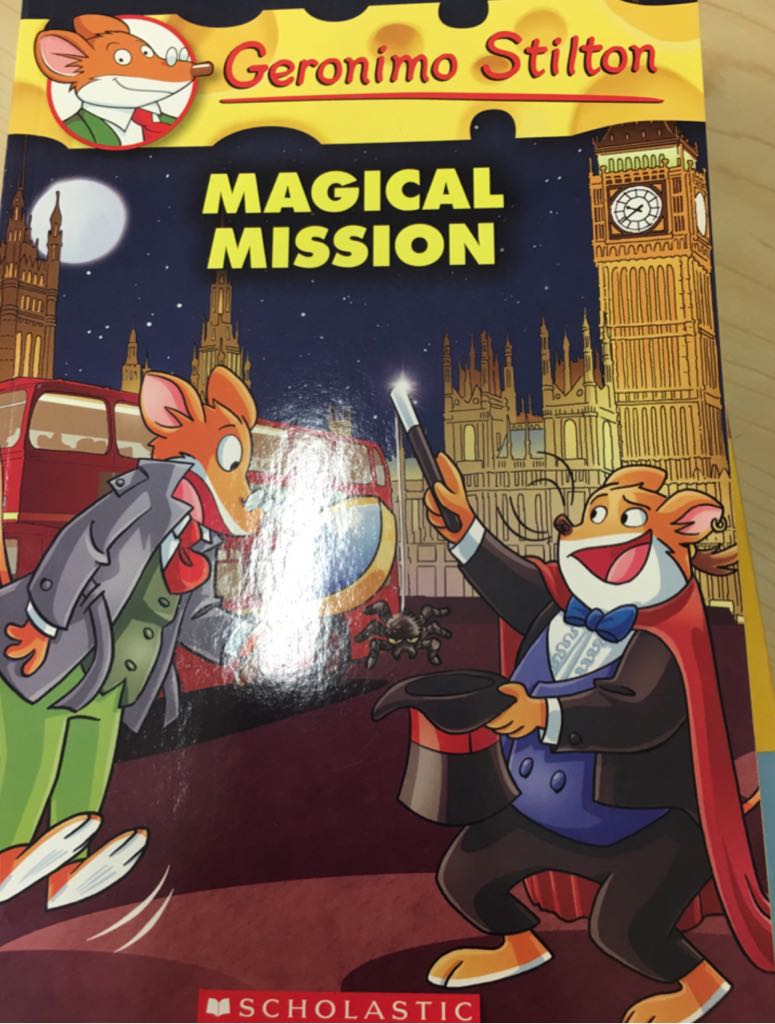 Geronimo Stilton #64: Magical Mission - Geronimo Stilton (Scholastic Inc. - Paperback) book collectible [Barcode 9781338032871] - Main Image 2