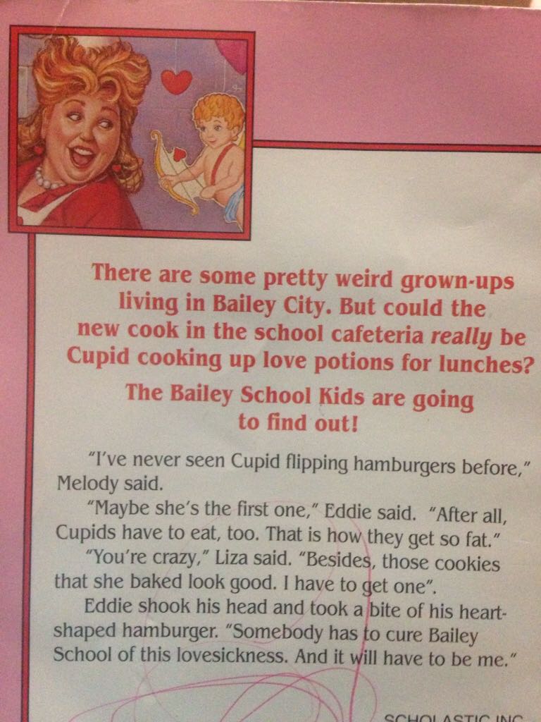 Cupid Doesn’t Flip Hamburgers - Debbie Dadey (Little Apple - Paperback) book collectible [Barcode 9780590481144] - Main Image 2