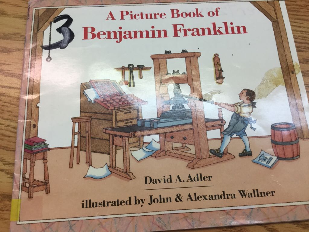A Picture Book Of Benjamin Franklin - A. Adler book collectible [Barcode 9780590559065] - Main Image 1