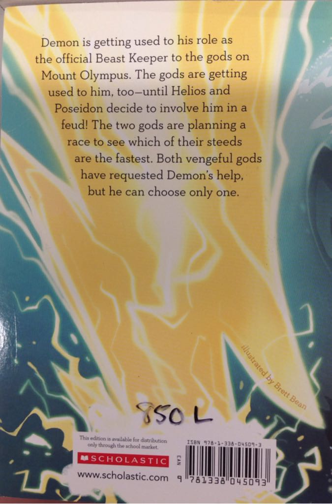 3 Steads Of The Gods - Lucy Coats (Scholastic) book collectible [Barcode 9781338045093] - Main Image 2