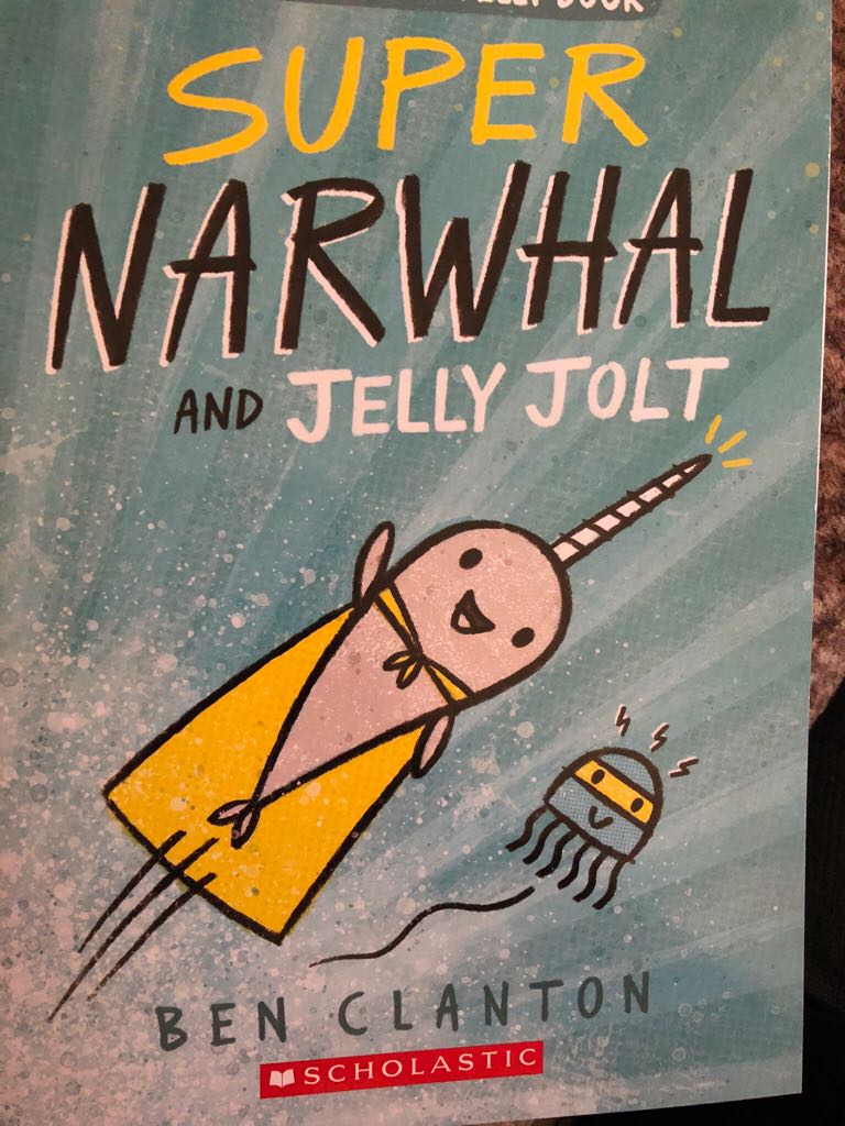 Narwhal and Jelly #2: Super Narwhal and Jelly Jolt - Graphic Novel - Ben Clanton (Scholastic - Paperback) book collectible [Barcode 9781338282726] - Main Image 1