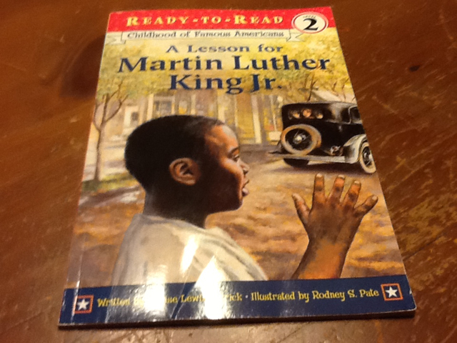 A Lesson for Martin Luther King Jr. - Denise Lewis Patrick (Simon and Schuster) book collectible [Barcode 9780689853975] - Main Image 1