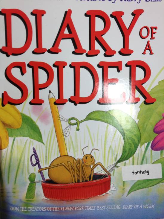Diary Of A Spider - Doreen Cronin (- Paperback) book collectible [Barcode 9780545333306] - Main Image 1