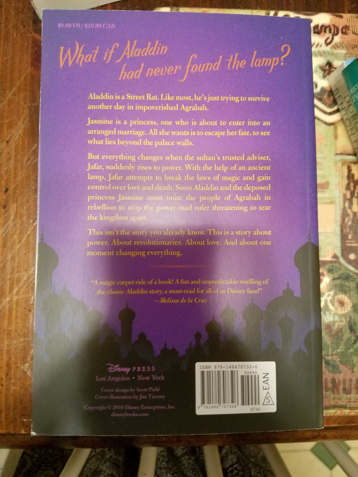 1. A Whole New World - Twisted Tales (Disney Hyperion - Paperback) book collectible [Barcode 9781484707326] - Main Image 2
