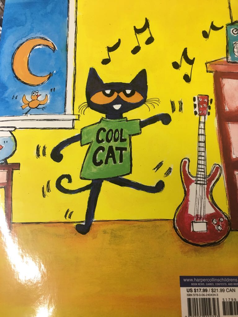 Pete The Cat And The Cool Cat Boogie (buddy) - James Dean (HarperCollins (December 29, 2015) - Hardcover) book collectible [Barcode 9780062404343] - Main Image 2