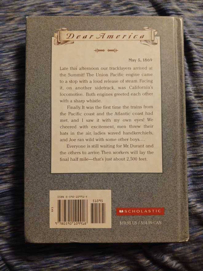 Great Railroad Race: The Diary of Libby West, The - Gregory Kristiana (Scholastic Inc. - Hardcover) book collectible [Barcode 9780590109918] - Main Image 2