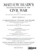Mathew Brady’s Illustrated History of The Civil War With His Photographs and Paintings by Military Artists