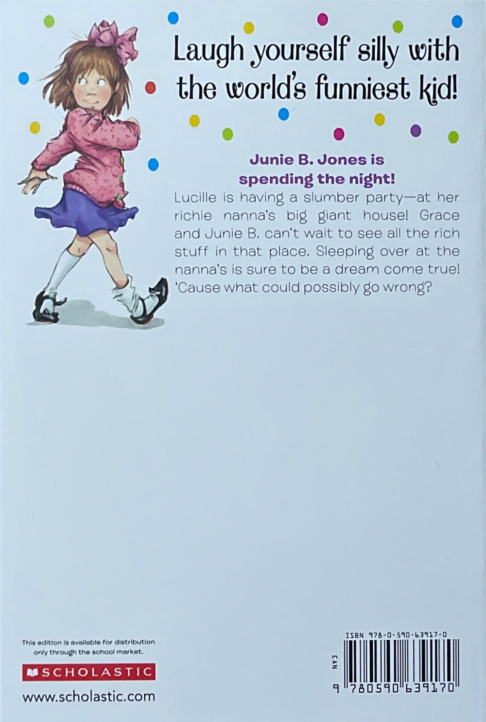 Junie B. Jones Is a Party Animal - Barbara Park (Scholastic Inc. - Paperback) book collectible [Barcode 9780590639170] - Main Image 2