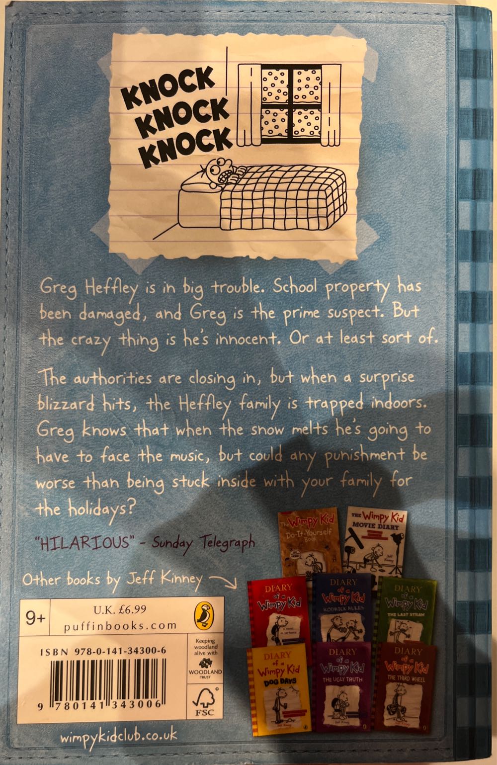 Diary Of A Wimpy Kid: Cabin Fever - Jeff Kinney book collectible [Barcode 9780141343006] - Main Image 2