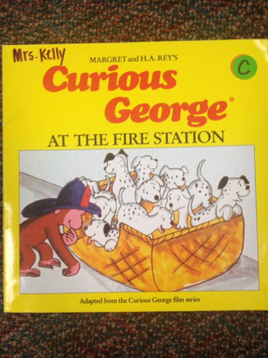 Curious George At The Fire Station - Margaret And H.A. Rey book collectible [Barcode 9780439576550] - Main Image 1