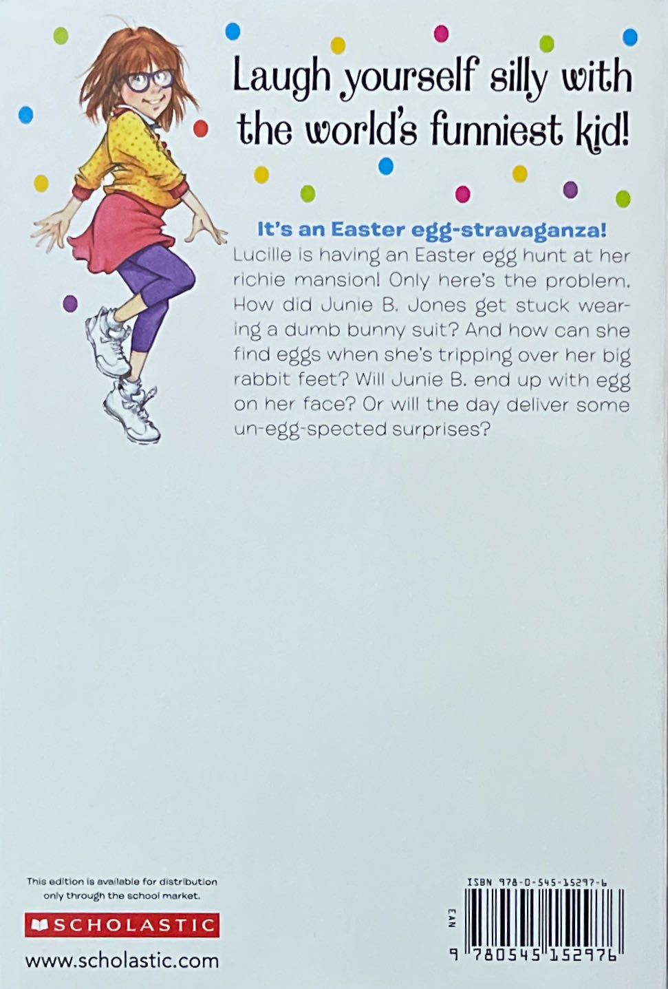 Junie B. First Grader Dumb Bunny - Barbara Park (Scholastic - Paperback) book collectible [Barcode 9780545152976] - Main Image 2
