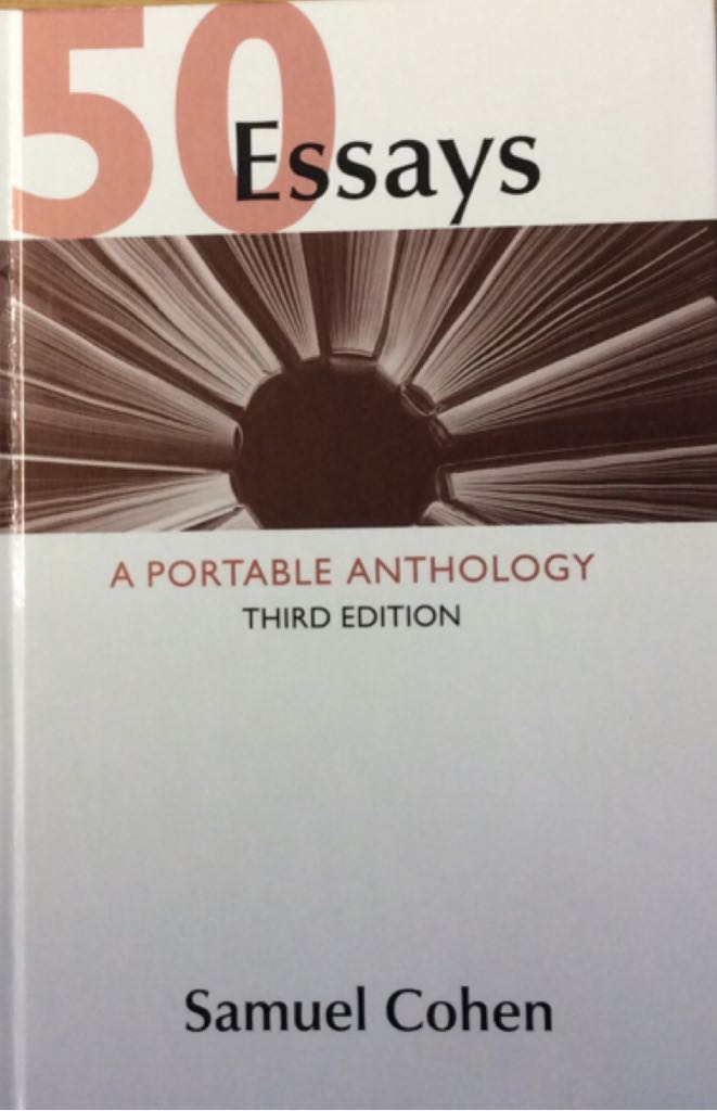 Essays A Portable Anthology, 50