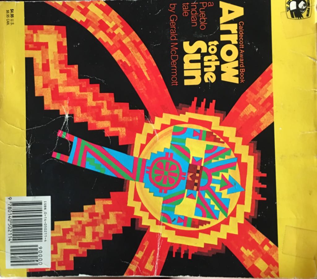 Arrow To The sun - Gerald McDermott (Scholastic - Paperback) book collectible [Barcode 9780140502114] - Main Image 2