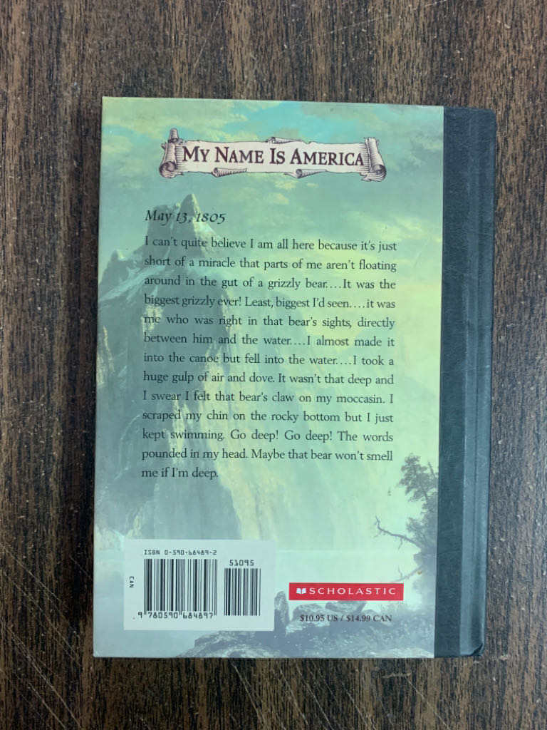 Journal Of Augustus Pelletier: The Lewis And Clark Expedition, The - Kathryn Lasky (Scholastic Inc. - Hardcover) book collectible [Barcode 9780590684897] - Main Image 2