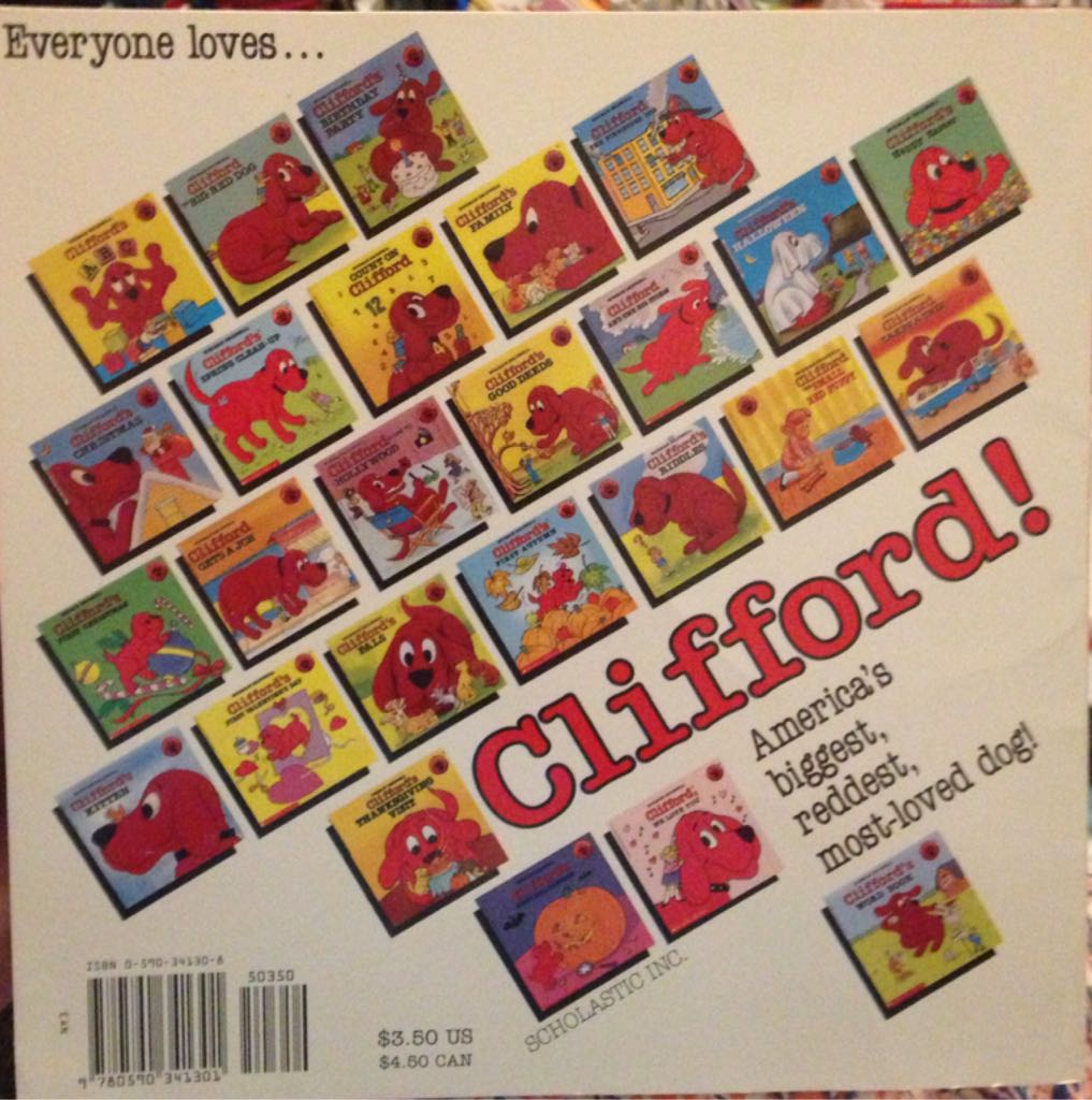 Clifford The Big Red Dog: Clifford’s First Autumn - Norman Bridwell (Scholastic Inc. - Paperback) book collectible [Barcode 9780590341301] - Main Image 2