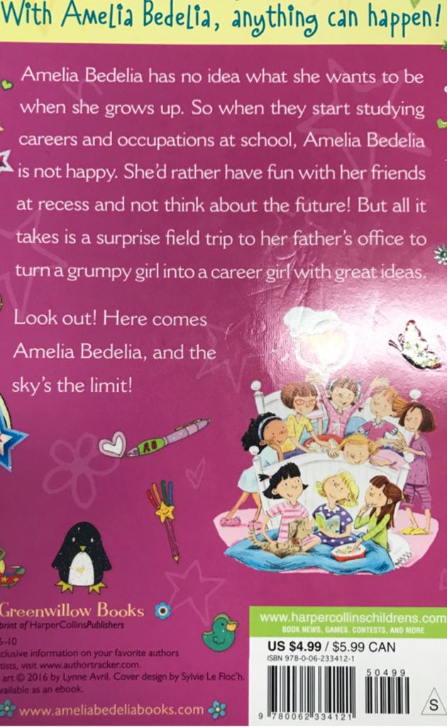 Amelia Bedelia On the Job - Herman Parish (Greenwillow Books - Paperback) book collectible [Barcode 9780062334121] - Main Image 2
