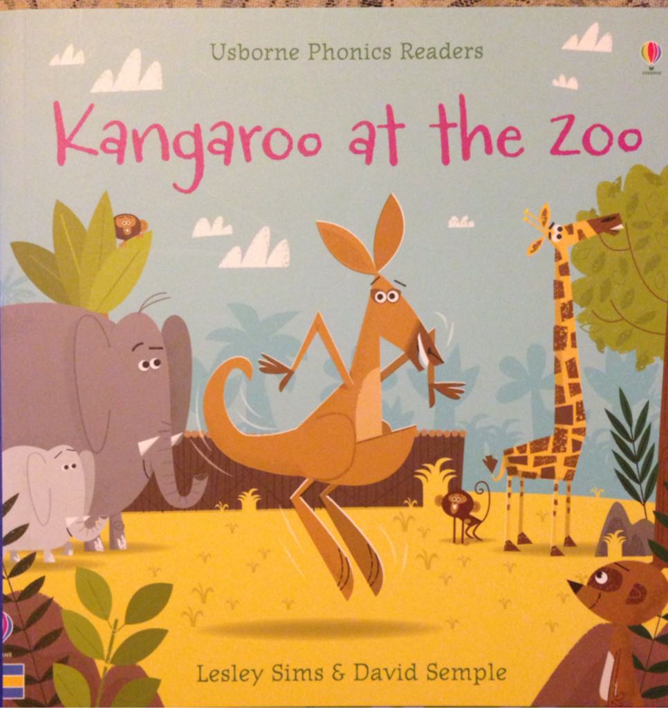 Phonics: Kangaroo At The Zoo - Lesley Sims (Educational Development Corporation) book collectible [Barcode 9780794537166] - Main Image 1