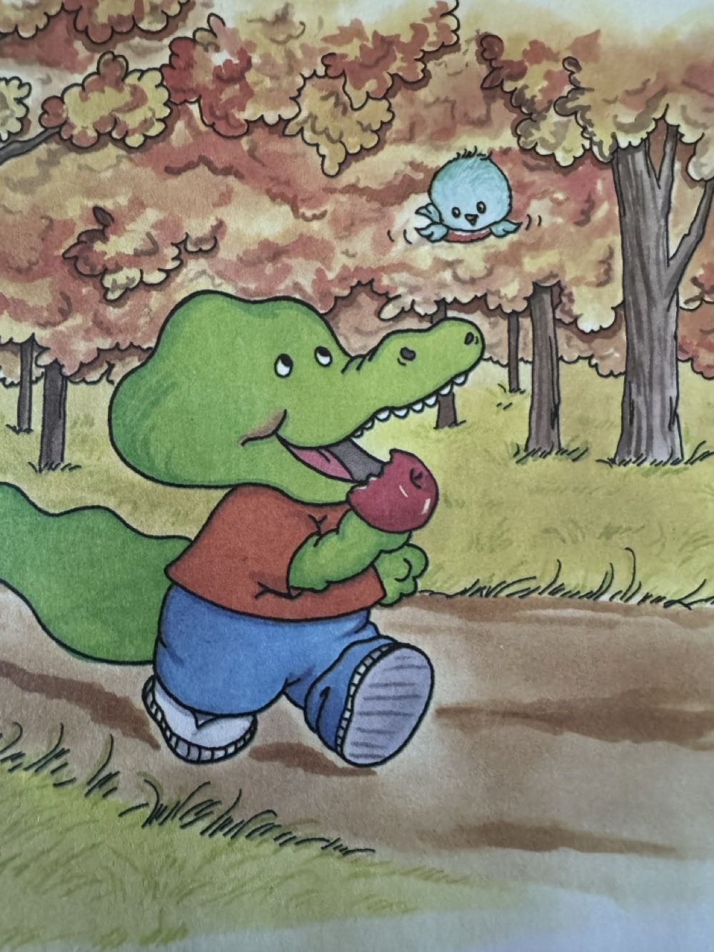 Smile, Says Little Crocodile - Jane Belk Moncure (Grolier - Hardcover) book collectible [Barcode 9780895656964] - Main Image 3