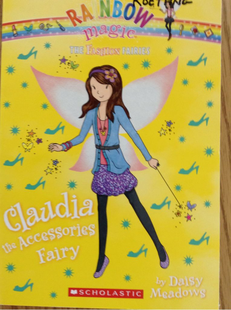Rainbow Magic The Fashion Fairies: Claudia The Accessories Fairy