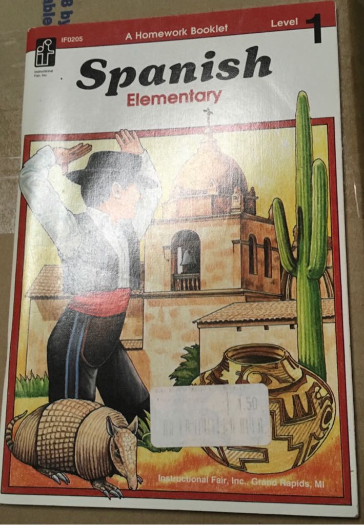 Spanish Homework Booklet Level 1