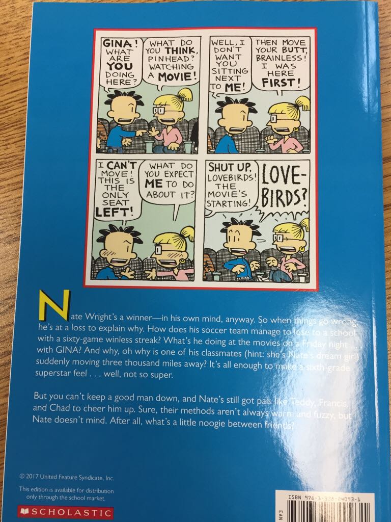 Big Nate: What’s A Little Noogie Between Friends? - Lincoln Pierce book collectible [Barcode 9781338240931] - Main Image 2