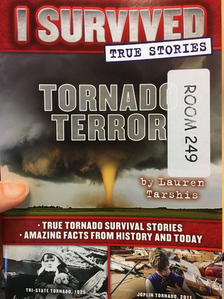I Survived: True Stories - Tornado Terror - Laura Tarshis book collectible [Barcode 9781338249170] - Main Image 1