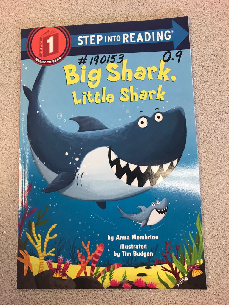 Big Shark, Little Shark - Anna Membrino book collectible [Barcode 9781338228519] - Main Image 1