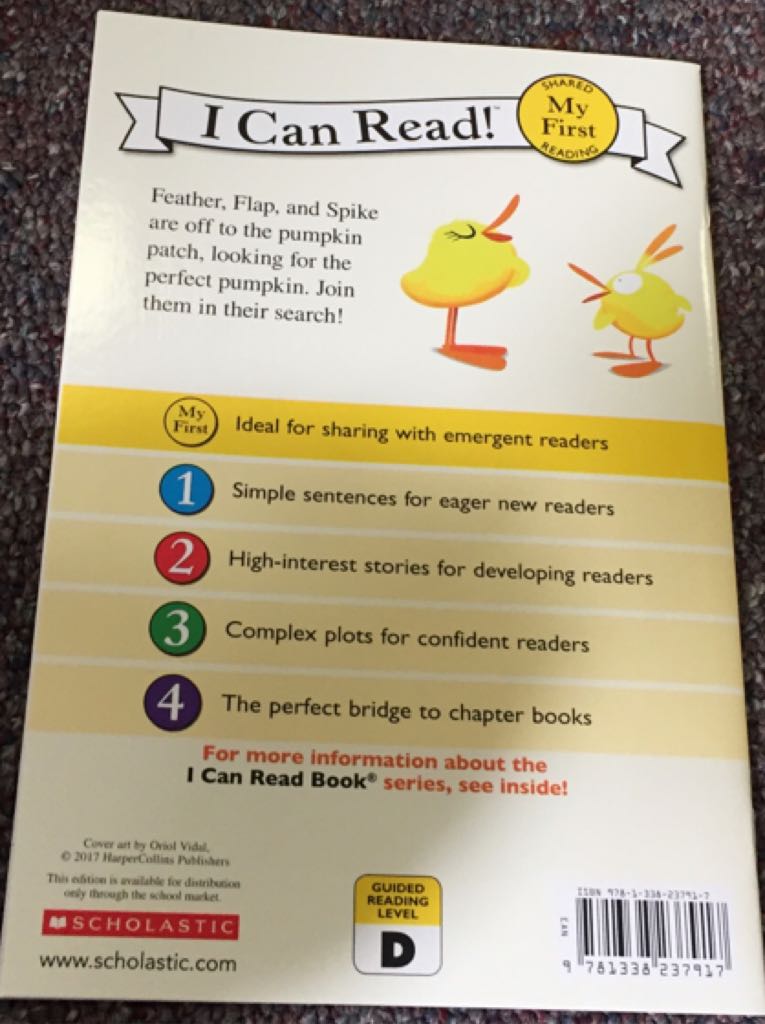 Duck, Duck, Dinosaur Perfect Pumpkin - Kallie George (New York : Scholastic Incorporated - Paperback) book collectible [Barcode 9781338237917] - Main Image 2