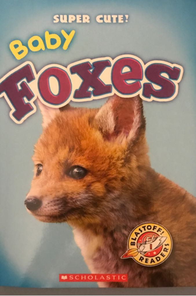 Baby Foxes - Megan Borgert Spaniol (Scholastic, Inc - Paperback) book collectible [Barcode 9781338241211] - Main Image 1