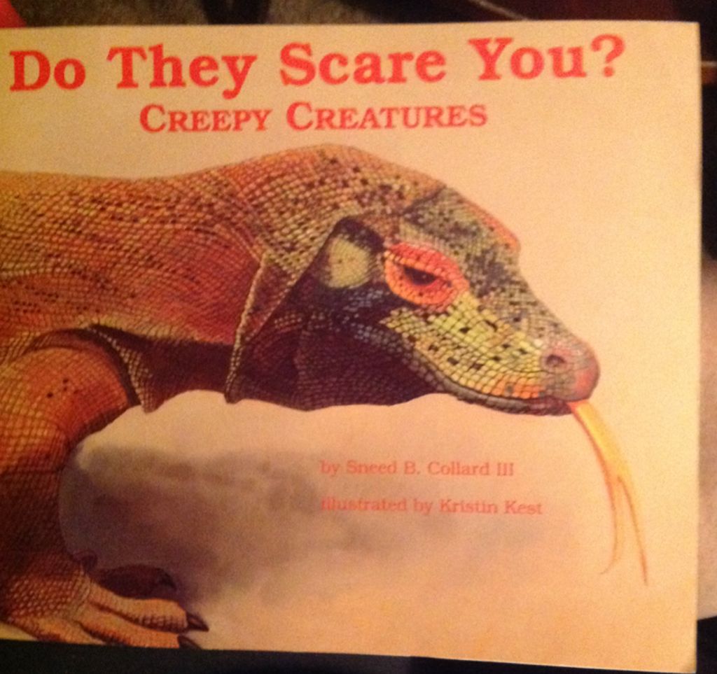 Do they scare you? Creepy Creatures  (Charlesbridge Publishing) book collectible [Barcode 9780881064902] - Main Image 1