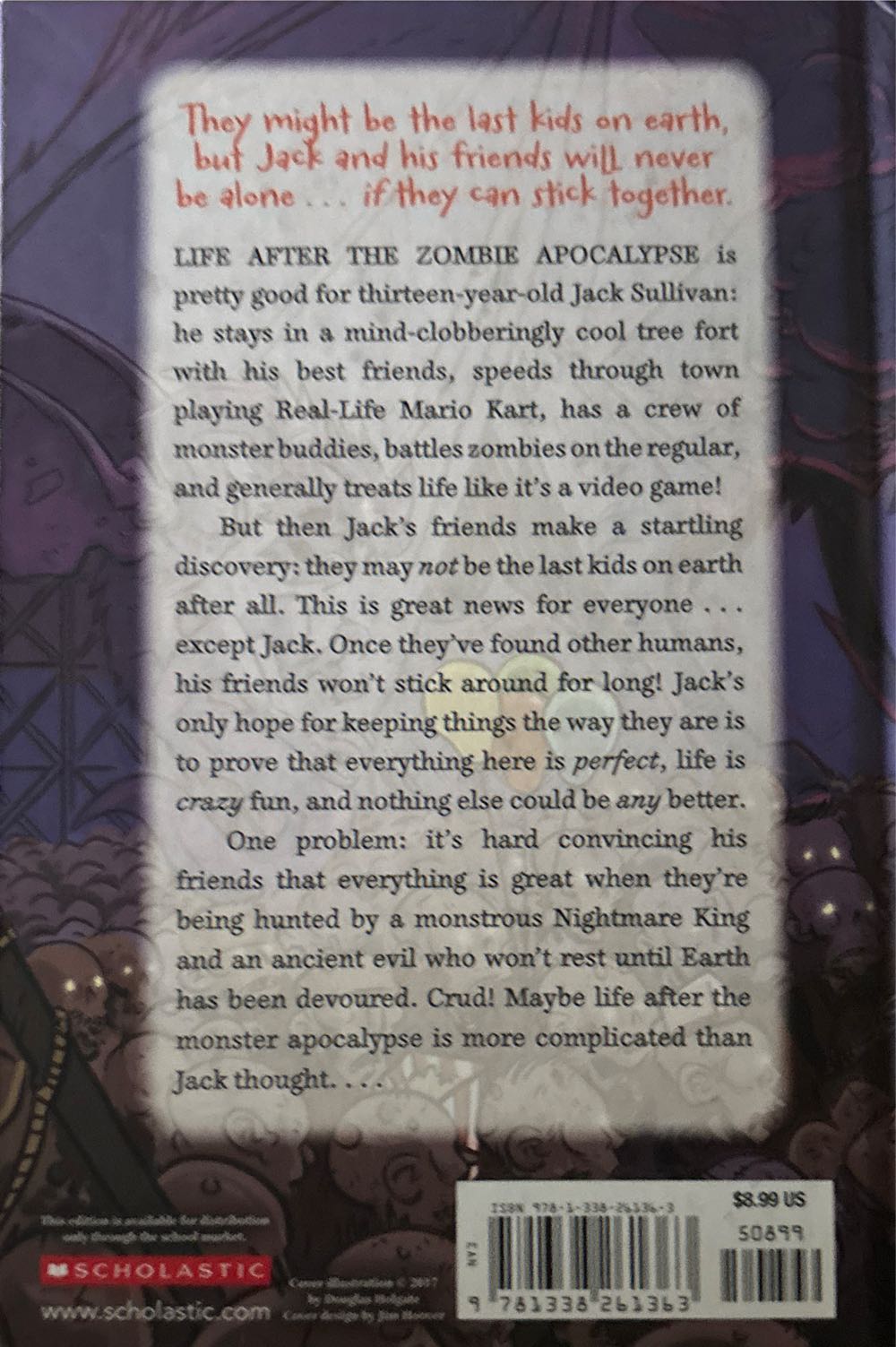 The Last Kids On Earth #3: and the Nightmare King - Max Brallier (- Hardcover) book collectible [Barcode 9781338261363] - Main Image 2