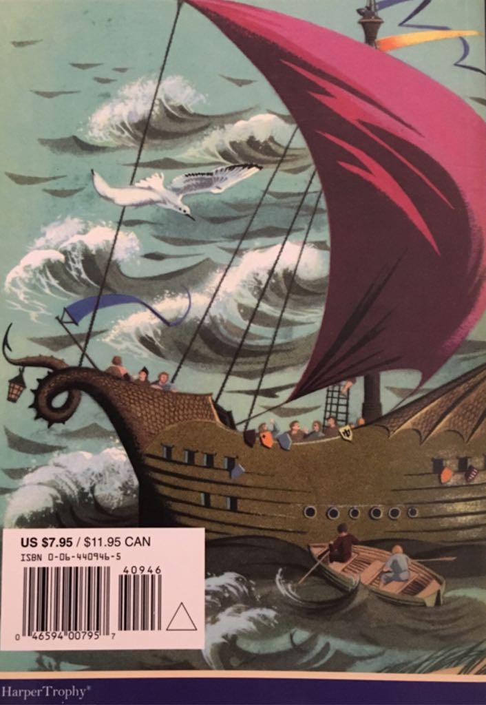 The Voyage of the Dawn Treader - C.S. Lewis (HarperTrophy - Paperback) book collectible [Barcode 9780064409469] - Main Image 2