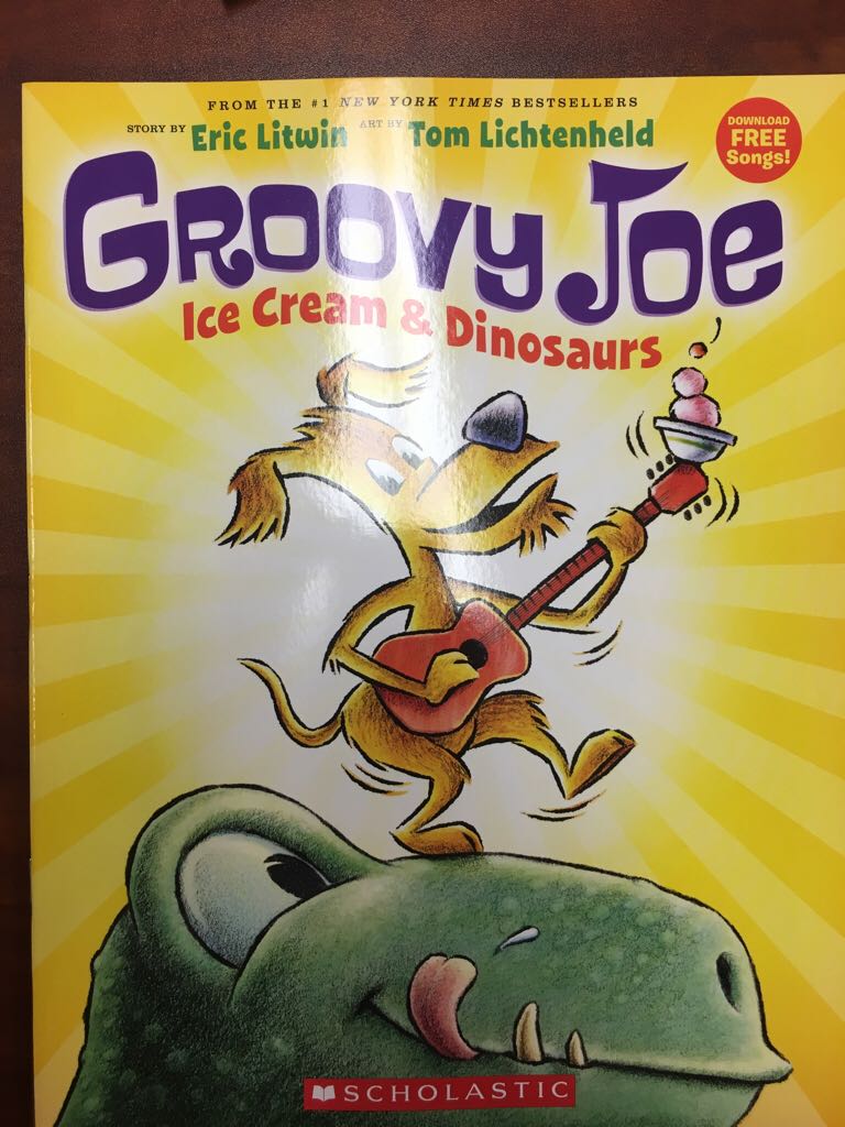 Groovy Joe Ice Cream And Dinosaurs w/ CD