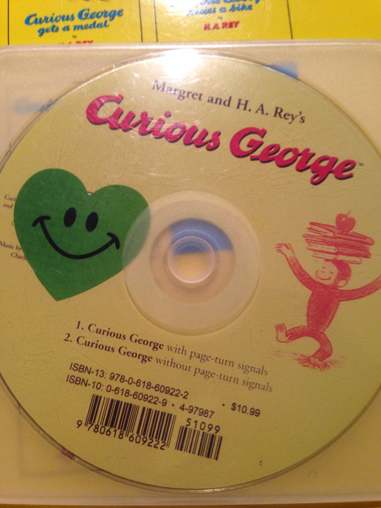 Curious George - H.A. Rey (Houghton Miffin Co. - Paperback) book collectible [Barcode 9780395150238] - Main Image 2