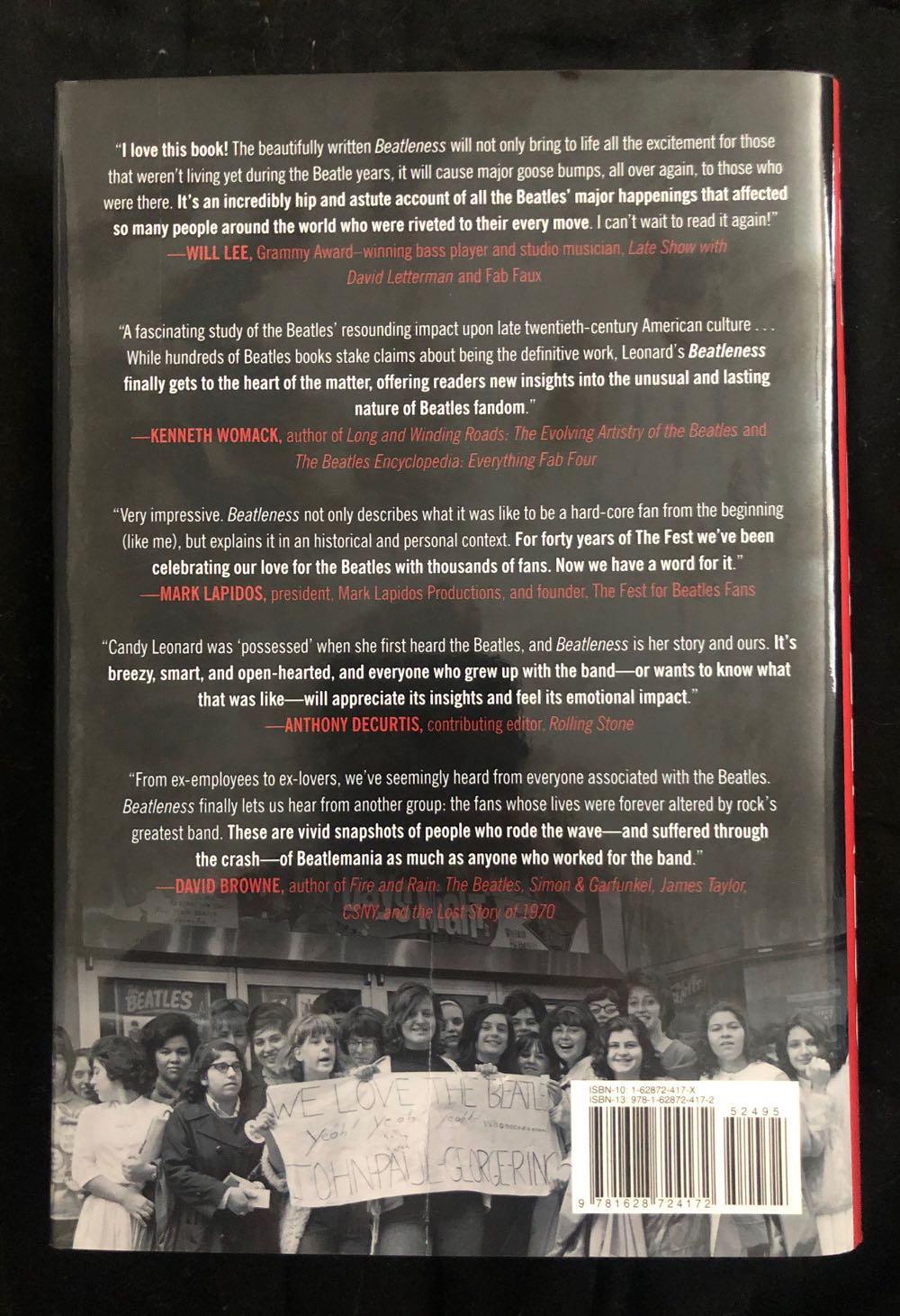 Beatleness - Candy Leonard (Arcade Publishing - Hardcover) book collectible [Barcode 9781628724172] - Main Image 2