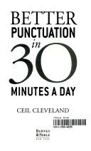 Better punctuation in 30 minutes a day