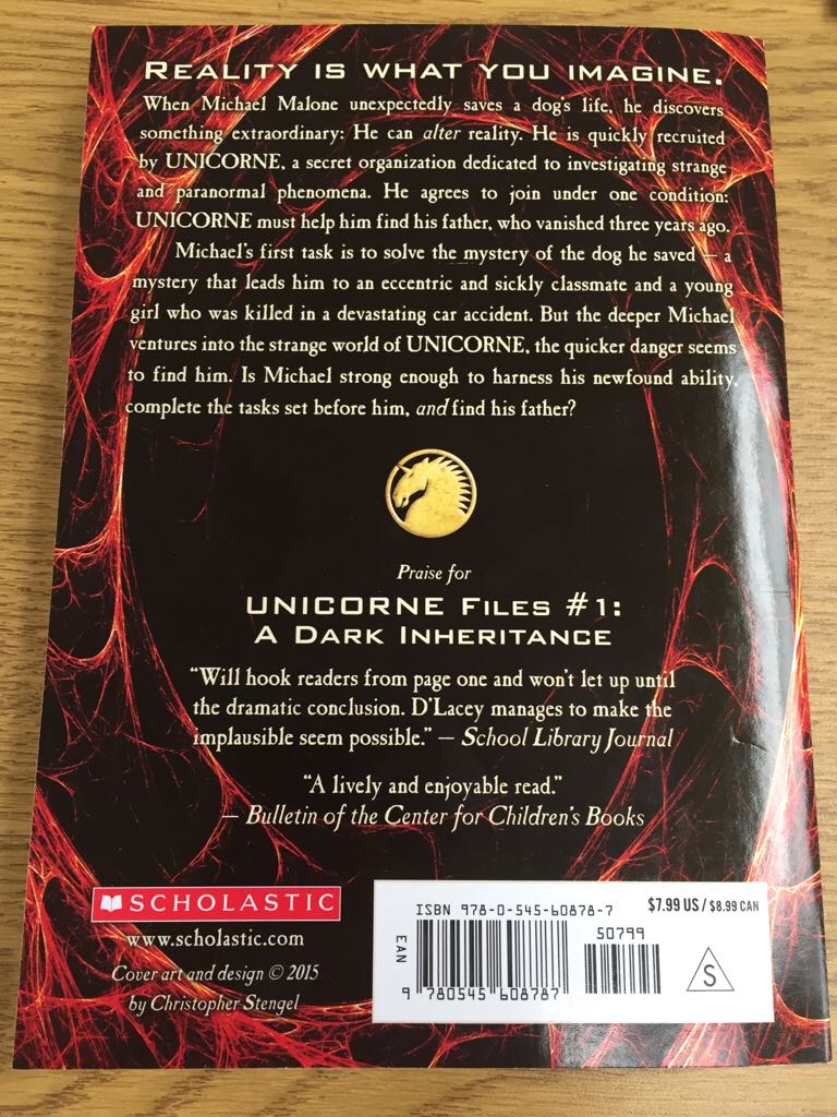 A Dark Inheritance 1 - Chris D’Lacey (Scholastic Press - Paperback) book collectible [Barcode 9780545608787] - Main Image 2