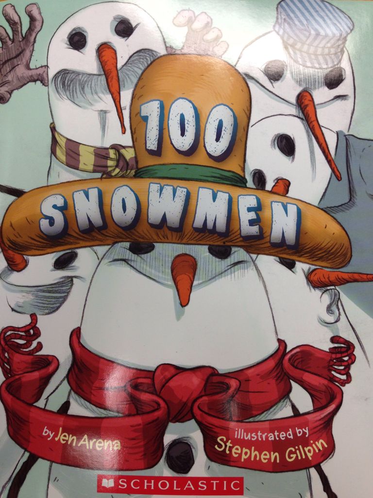 100 Hundred Snowmen - Jennifer Dussling (Scholastic Books - Paperback) book collectible [Barcode 9780545685030] - Main Image 1