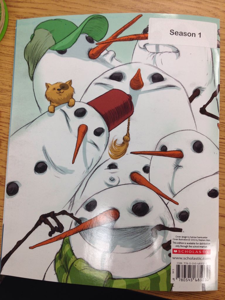 100 Hundred Snowmen - Jennifer Dussling (Scholastic Books - Paperback) book collectible [Barcode 9780545685030] - Main Image 2
