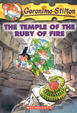 Geronimo Stilton #14: Temple Of The Ruby Of Fire - Geronimo Stilton (Scholastic Inc. - Paperback) book collectible [Barcode 9780439661638] - Main Image 1