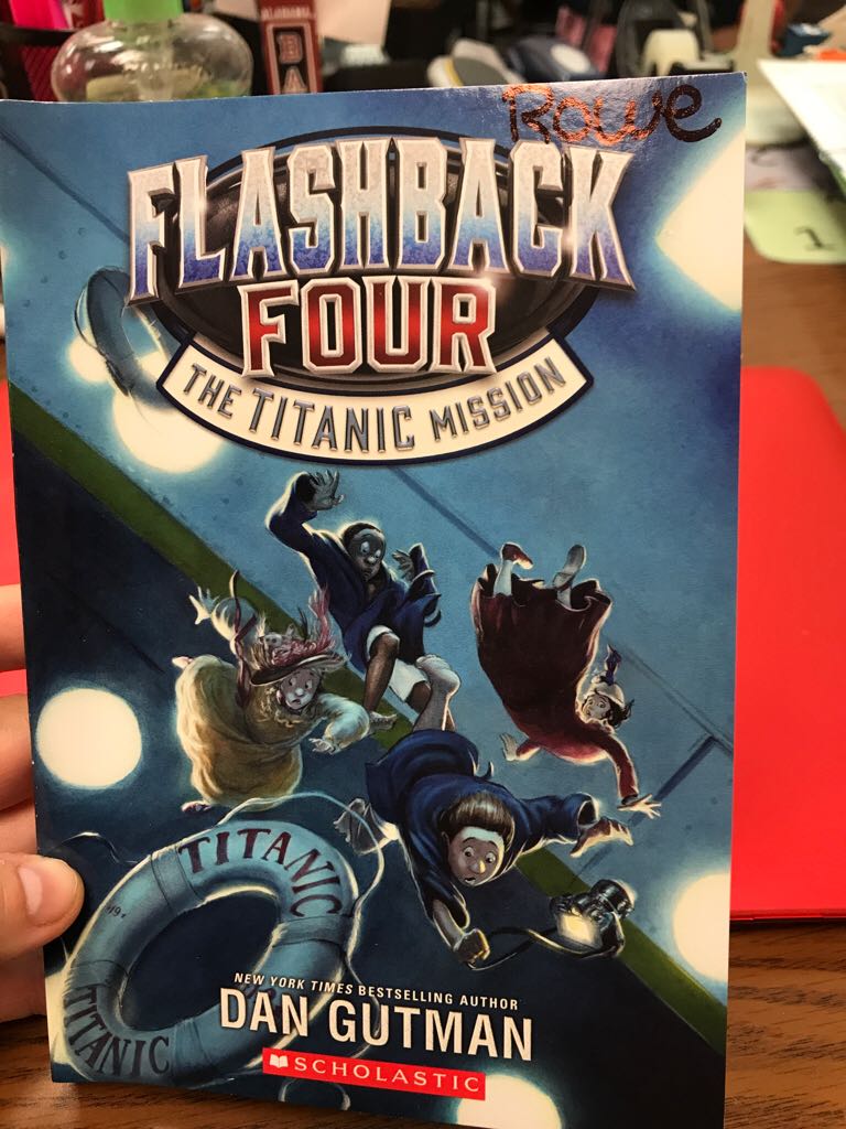 Flashback Four - Dan Gutman (A Scholastic Press) book collectible [Barcode 9781338212709] - Main Image 1