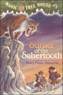 Magic Tree House #7 Sunset Of The Sabertooth - Mary Pope Osborne (Scholastic Inc. - Paperback) book collectible [Barcode 9780590988247] - Main Image 1
