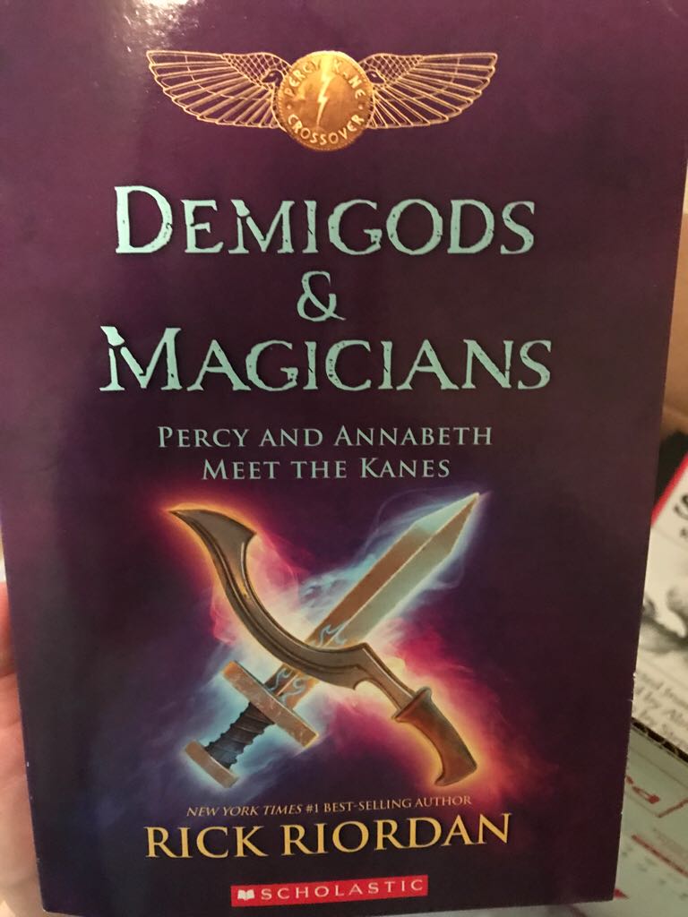 Demigods & Magicians - Rick Riordan (Scholastic - Paperback) book collectible [Barcode 9781338272628] - Main Image 1