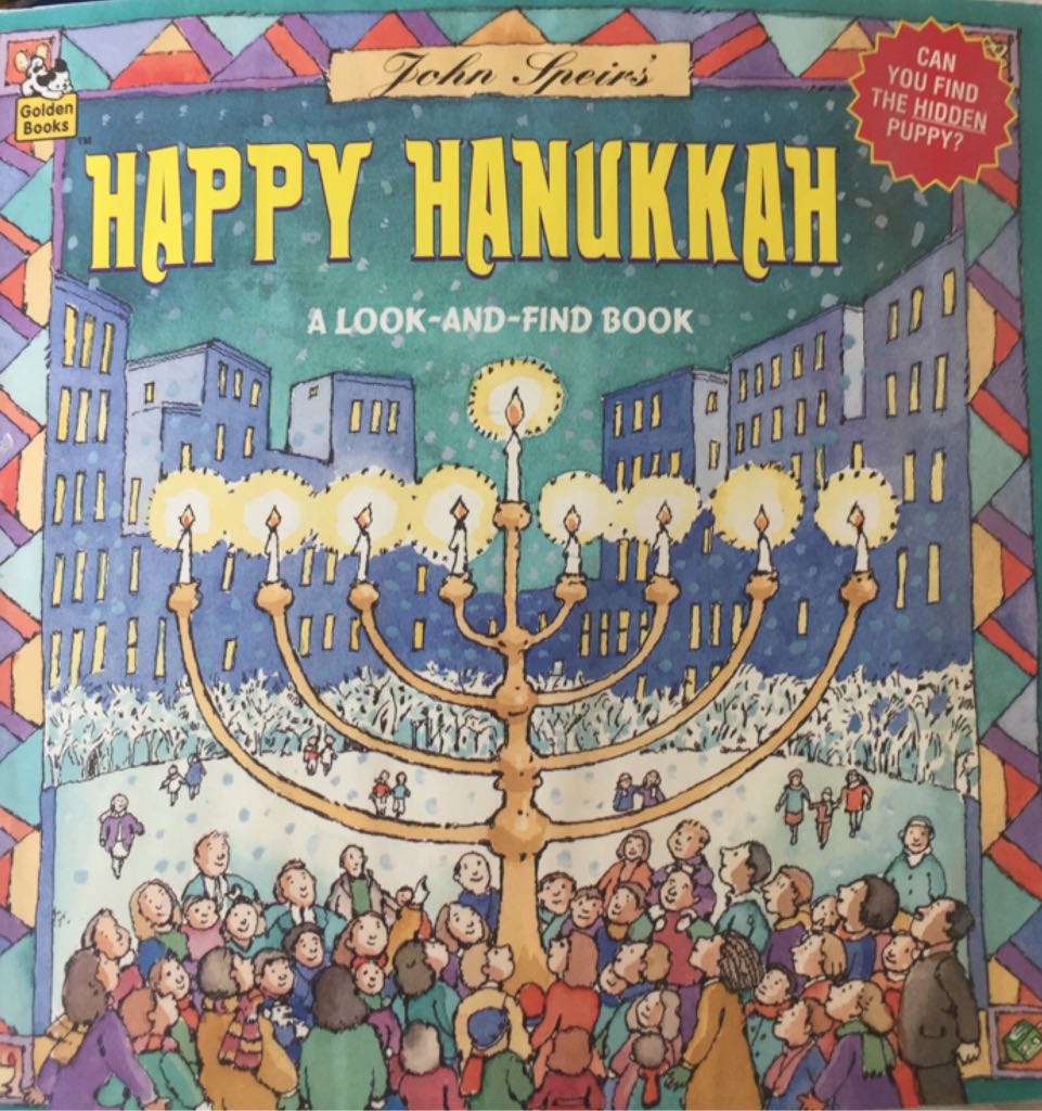Happy Hanukkah: A Look And Find Book