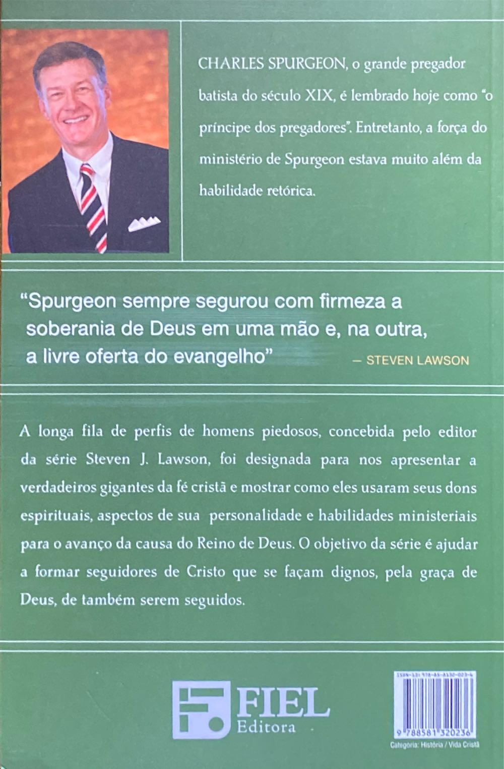 O Foco Evangelico de Charles Spurgeon - Steven J. Lawson (Editora Fiel - Paperback) book collectible [Barcode 9788581320236] - Main Image 2