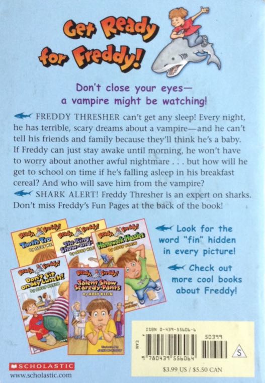 Help! A Vampire’s Coming! - Abby Klein (A Scholastic Press - Paperback) book collectible [Barcode 9780439556064] - Main Image 2