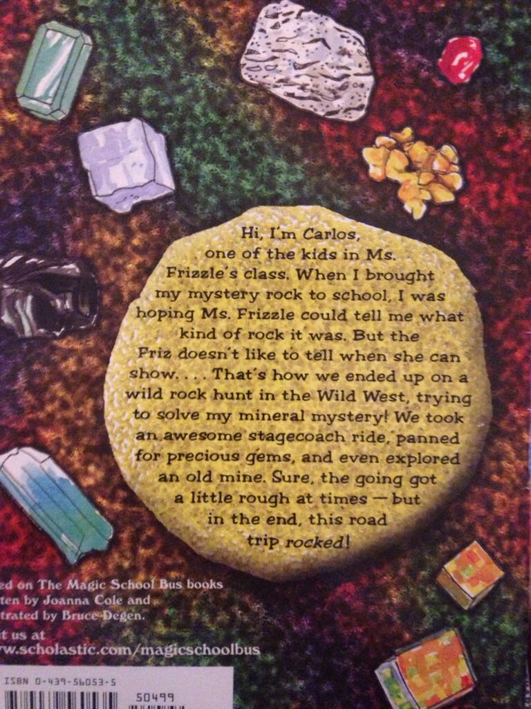 The Magic School Bus #20: Rocky Road Trip - Judith Bauer Stamper (Scholastic Press - Paperback) book collectible [Barcode 9780439560535] - Main Image 2