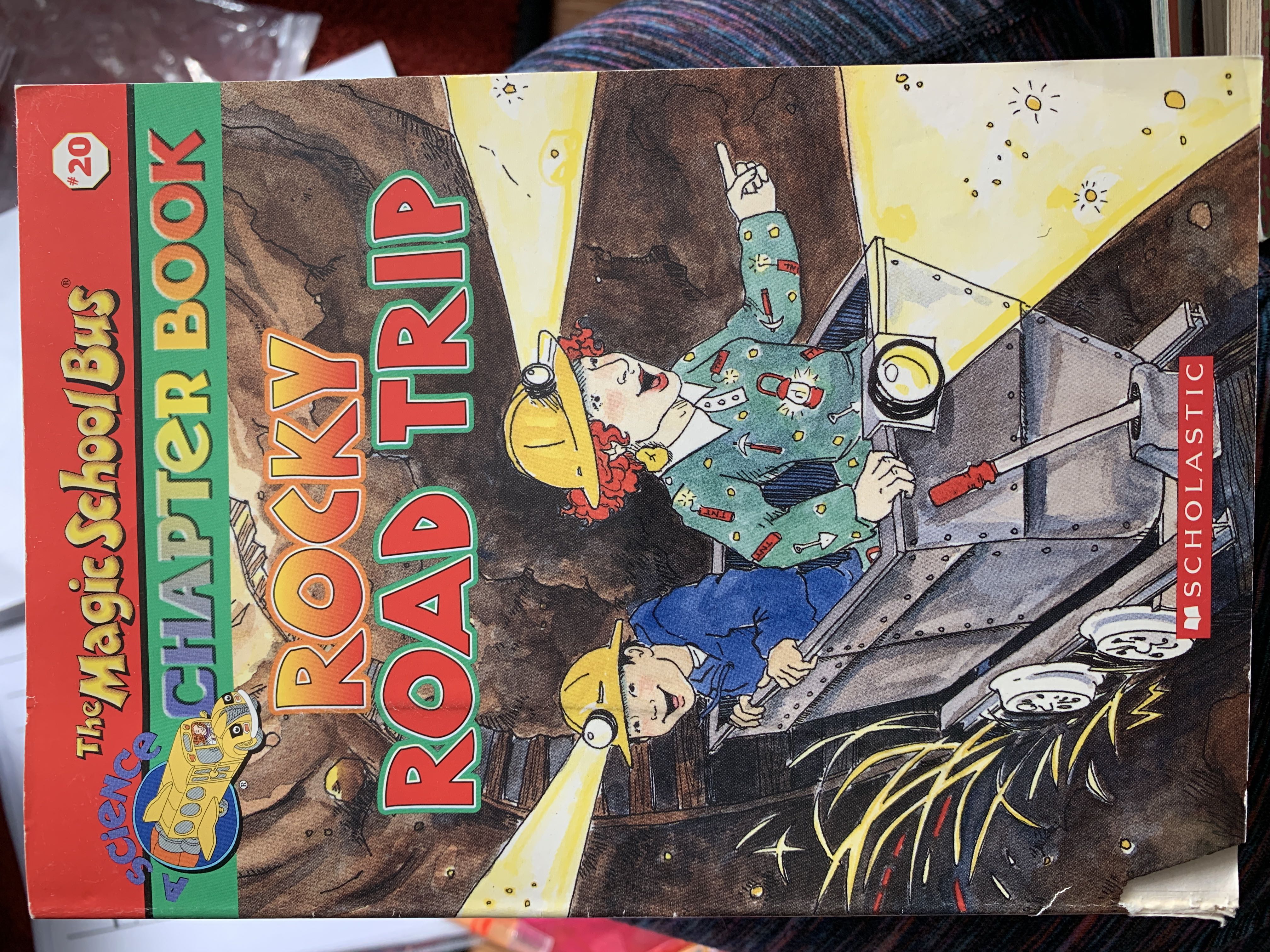 The Magic School Bus #20: Rocky Road Trip - Judith Bauer Stamper (Scholastic Press - Paperback) book collectible [Barcode 9780439560535] - Main Image 3