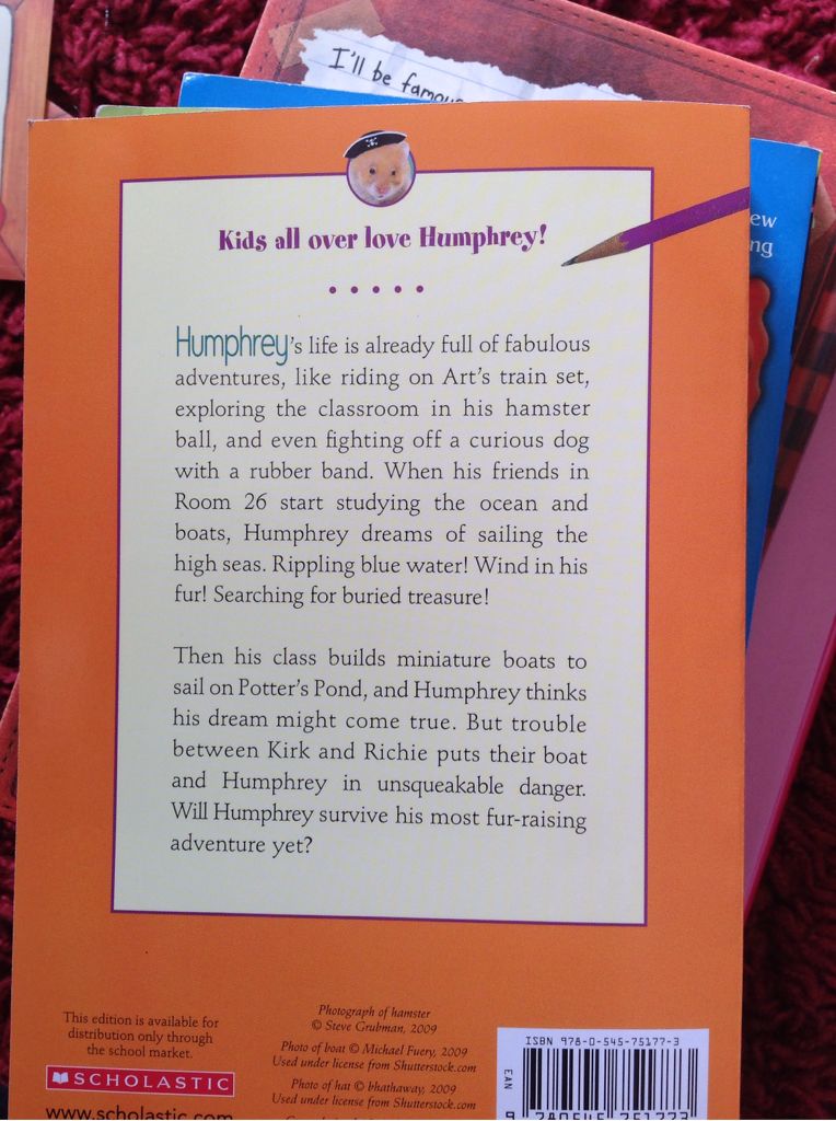 Humphrey: Adventure According to Humphrey - Betty Birney (Scholastic Inc - Paperback) book collectible [Barcode 9780545751773] - Main Image 2