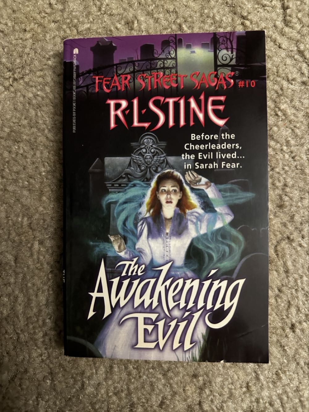 Fear Street Sagas 10: The Awakening Evil - R.L. Stine (Simon & Schuster - Paperback) book collectible [Barcode 9780671002978] - Main Image 2